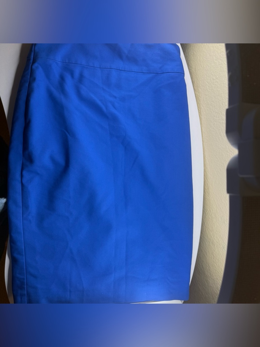 Express Royal Blue Pencil Skirt